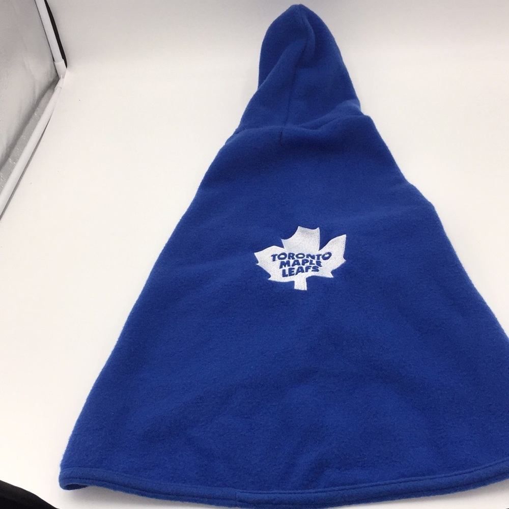 NHL Toronto Maple Leafs Dog Pet Fleece Blue Hoodie Sweater Size XX-Large